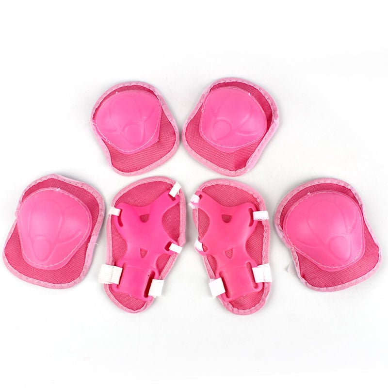 Παιδικό σετ προστατευτικού εξοπλισμού για πατίνια με κράνος, μάρκα Unique, κύριο υλικό Spandex