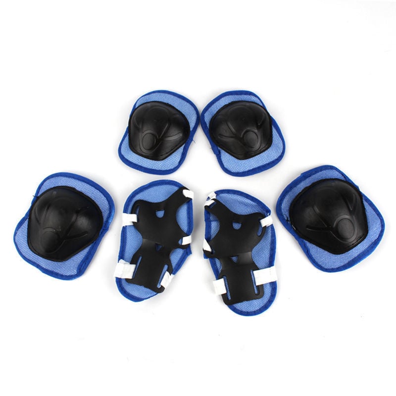 Παιδικό σετ προστατευτικού εξοπλισμού για πατίνια με κράνος, μάρκα Unique, κύριο υλικό Spandex