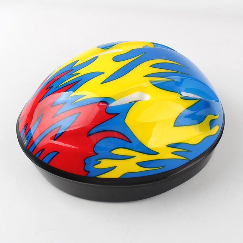 Παιδικό σετ προστατευτικού εξοπλισμού για πατίνια με κράνος, μάρκα Unique, κύριο υλικό Spandex