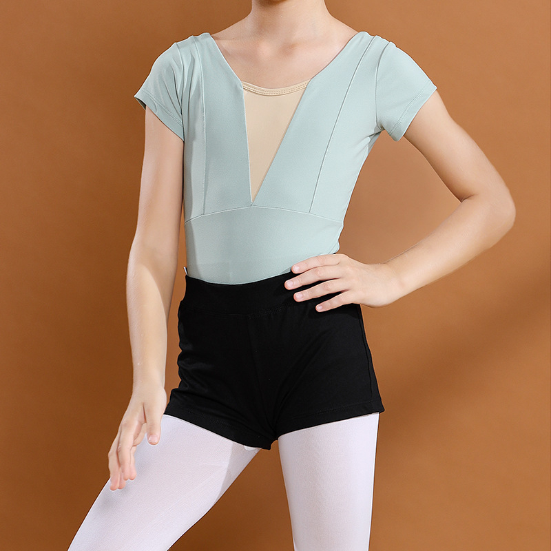 Детски Capri модерни танцови панталони за танци – Lycra материя, памучна подплата, едноцветни, унисекс, за движения и тренировки