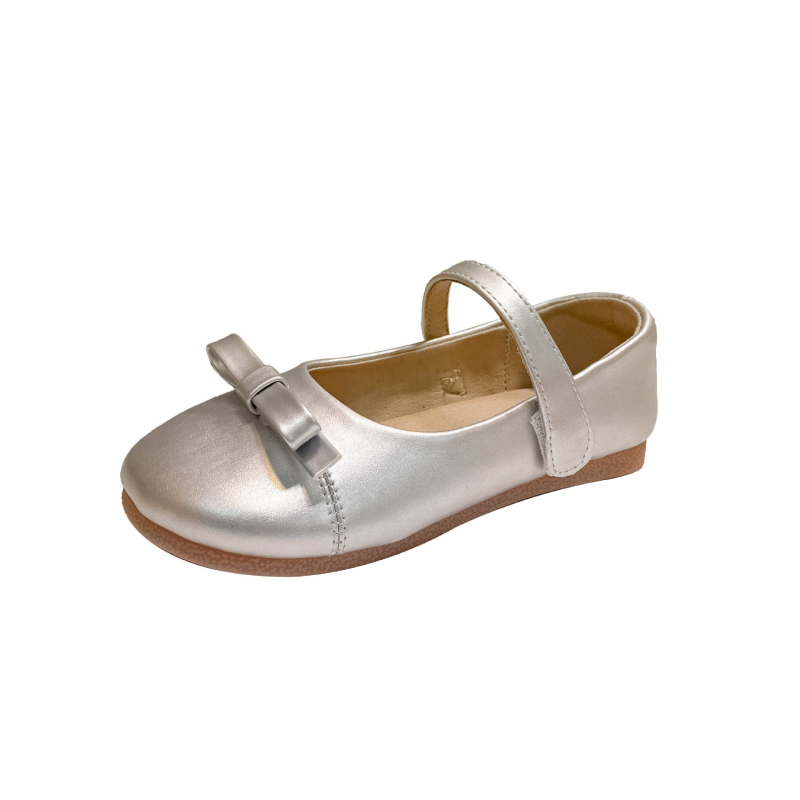 Dievčenské baleríny v štýle princeznej, vrchný diel z mikrovlákna, nízky členok, podrážka z kompozitu, odolné voči opotrebeniu