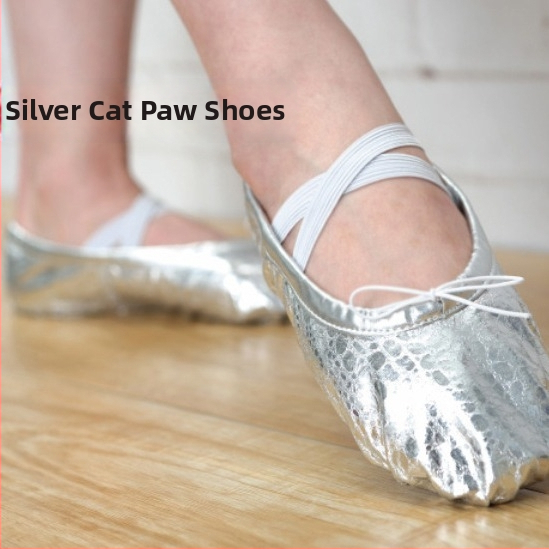 Detské baletné topánky pre unisex | podrážka z kože; horná časť z syntetickej kože; určené na balet