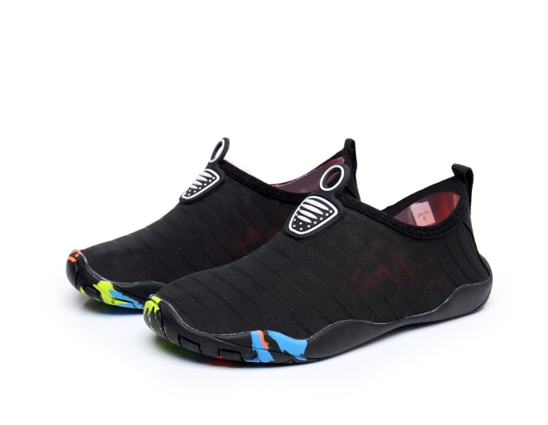 Παιδικά παπούτσια παραλίας για βάδισμα σε ρυάκια, διαπνέουσα επάνω με διχτυωτό υλικό, αντιολισθητική σόλα από καουτσούκ, EVA μεσαία σόλα, χαμηλός κόψιμο