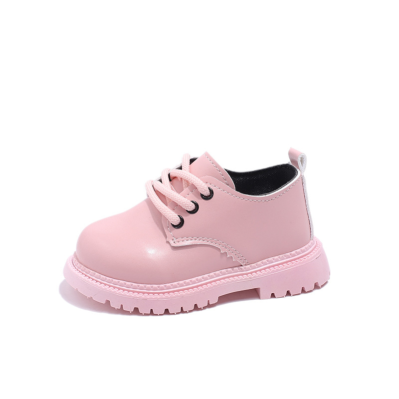 Παιδικοί loafers από PU δέρμα, αγγλικού στυλ, εμπρόσθιο ιμάντας κλεισίματος, ηλικίες 2-6 ετών