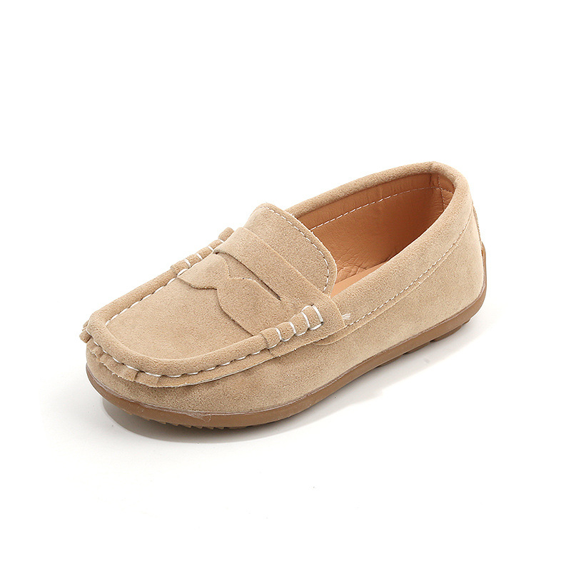 Dječje slip-on kožne tenisice za dječake, mekana potplata, korejski stil, za proljeće i jesen