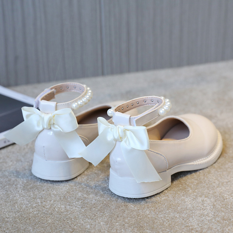Pantofi pentru fete Mary Jane – stil prințesă, model cu dungi, talpă moale, pentru primăvară, vară și toamnă