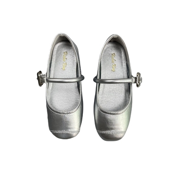 Lány Mary Jane cipők, mikroszálas felsőrész, marhacsont talp, egypántos zárás, csúszásmentes és kopásálló