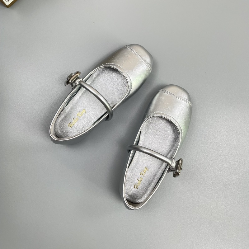 Lány Mary Jane cipők, mikroszálas felsőrész, marhacsont talp, egypántos zárás, csúszásmentes és kopásálló