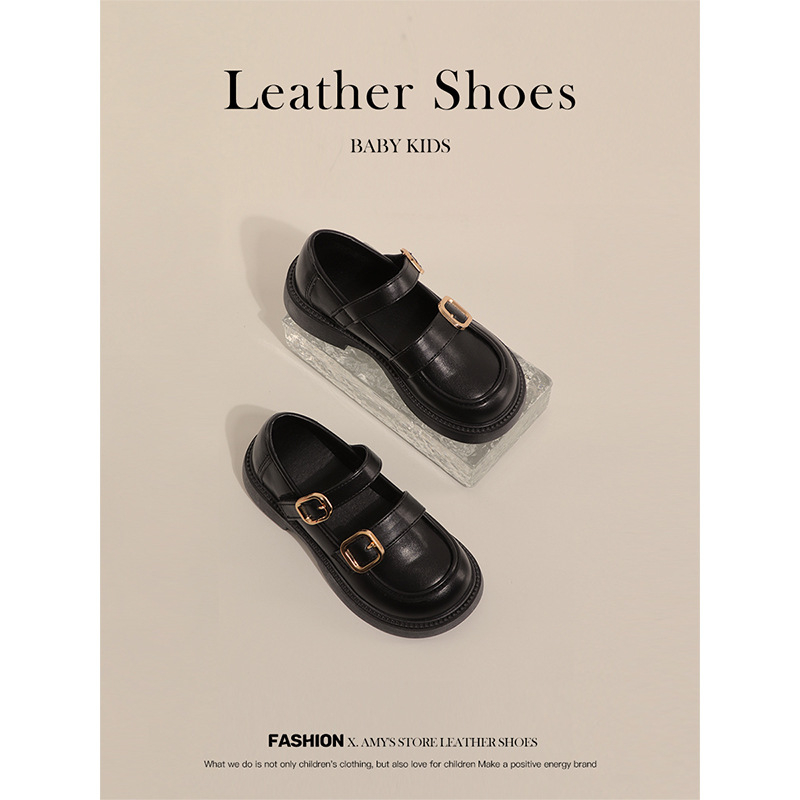 AMYBABY Lányoknak – hercegnő loaferek, Anglia stílus, korcsoport: gyerekek, felső anyag: Egyéb