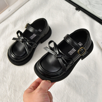 Lányoknak szóló hercegnő cipő Velcro-zárással, csíkos PU felülettel, alacsony profilú, gumitalp