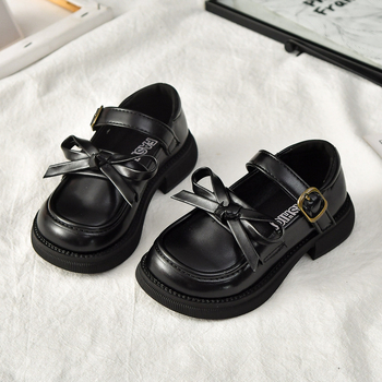 Lányoknak szóló hercegnő cipő Velcro-zárással, csíkos PU felülettel, alacsony profilú, gumitalp