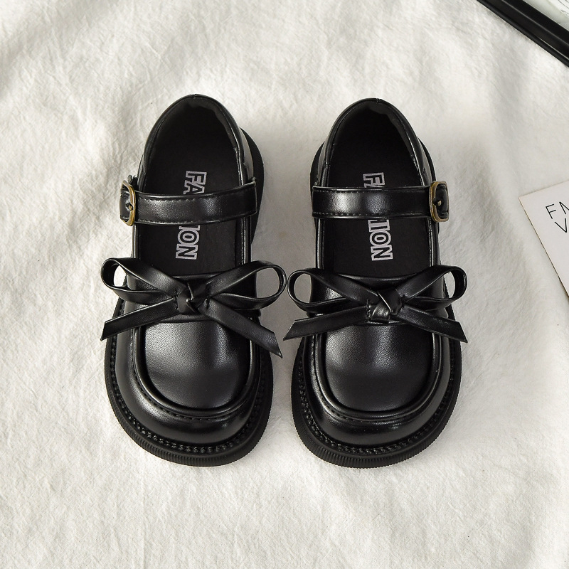 Lányoknak szóló hercegnő cipő Velcro-zárással, csíkos PU felülettel, alacsony profilú, gumitalp