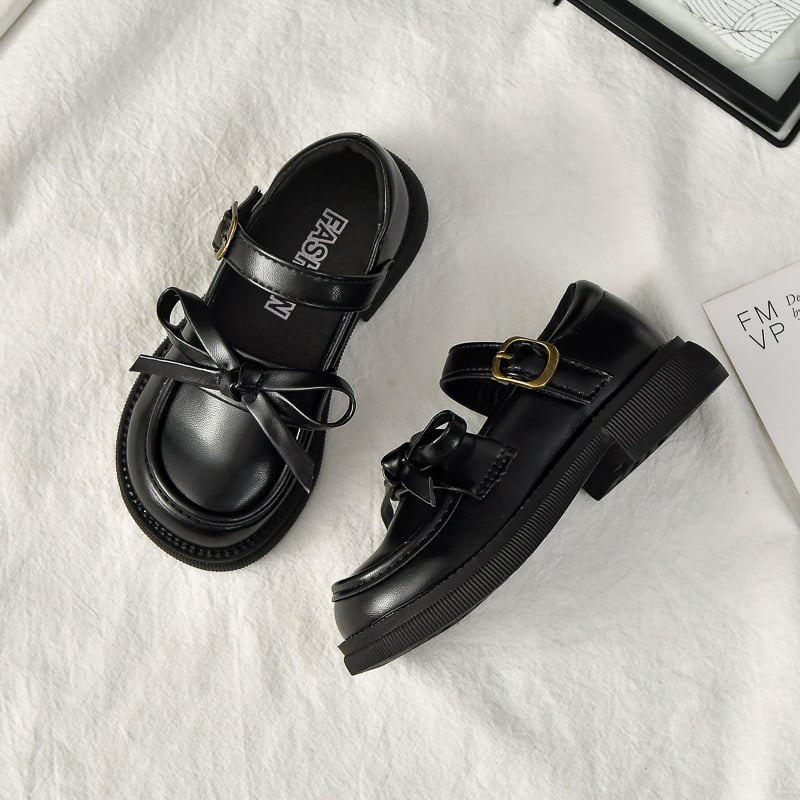 Lányoknak szóló hercegnő cipő Velcro-zárással, csíkos PU felülettel, alacsony profilú, gumitalp