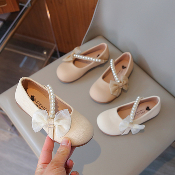 Lányoknak szóló PU bőrcipő, koreai stílus, Velcro-zárás, alacsony felső rész, gumírozott talp