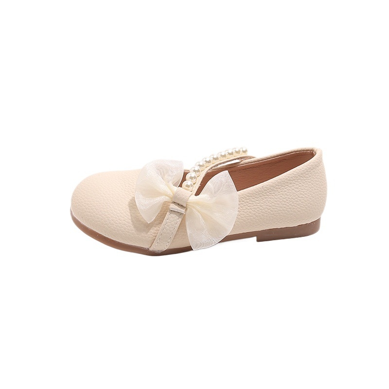 Lányoknak szóló PU bőrcipő, koreai stílus, Velcro-zárás, alacsony felső rész, gumírozott talp