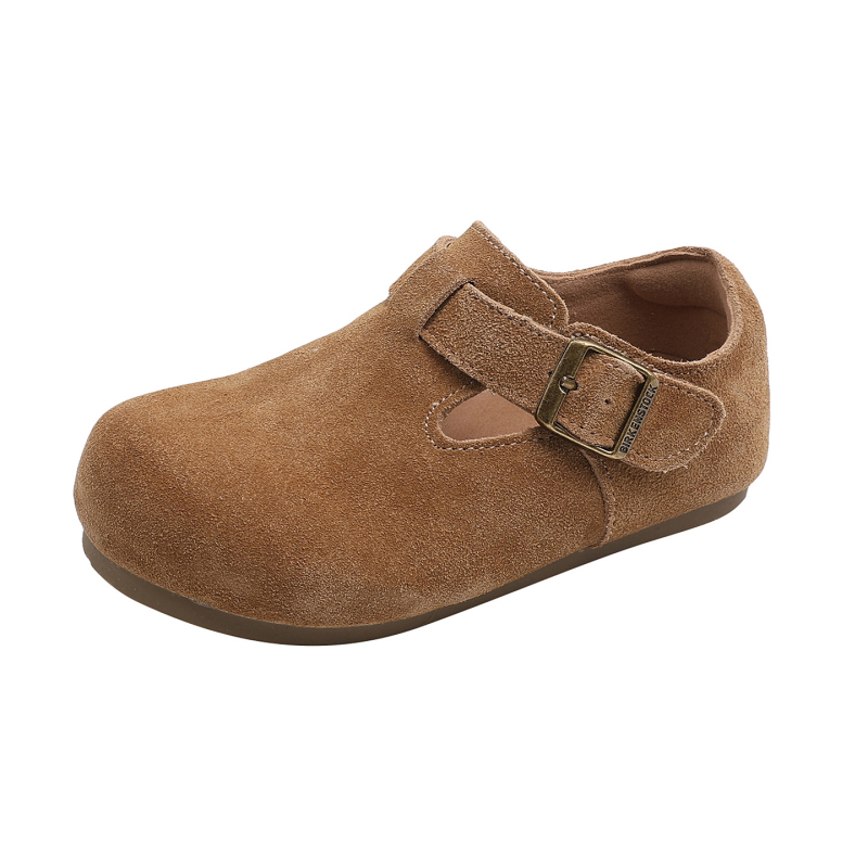 Dječje tenisice od nubuk kože, unisex, s niskim gornjim dijelom i Velcro kopčom, gumeni potplat, za sve sezone