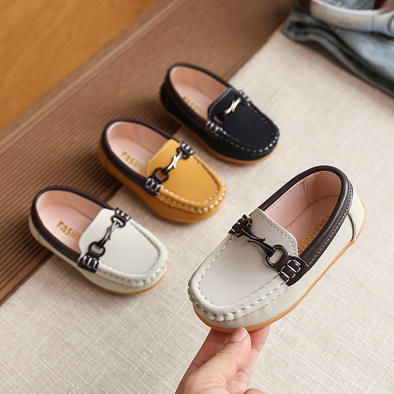 Kožne Slip-On patike za djecu i bebe (1–6 godina) – gornji dio PU, potplat TPR, prozračne, protuklizne
