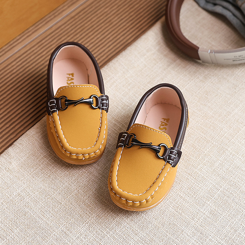 Kožne Slip-On patike za djecu i bebe (1–6 godina) – gornji dio PU, potplat TPR, prozračne, protuklizne