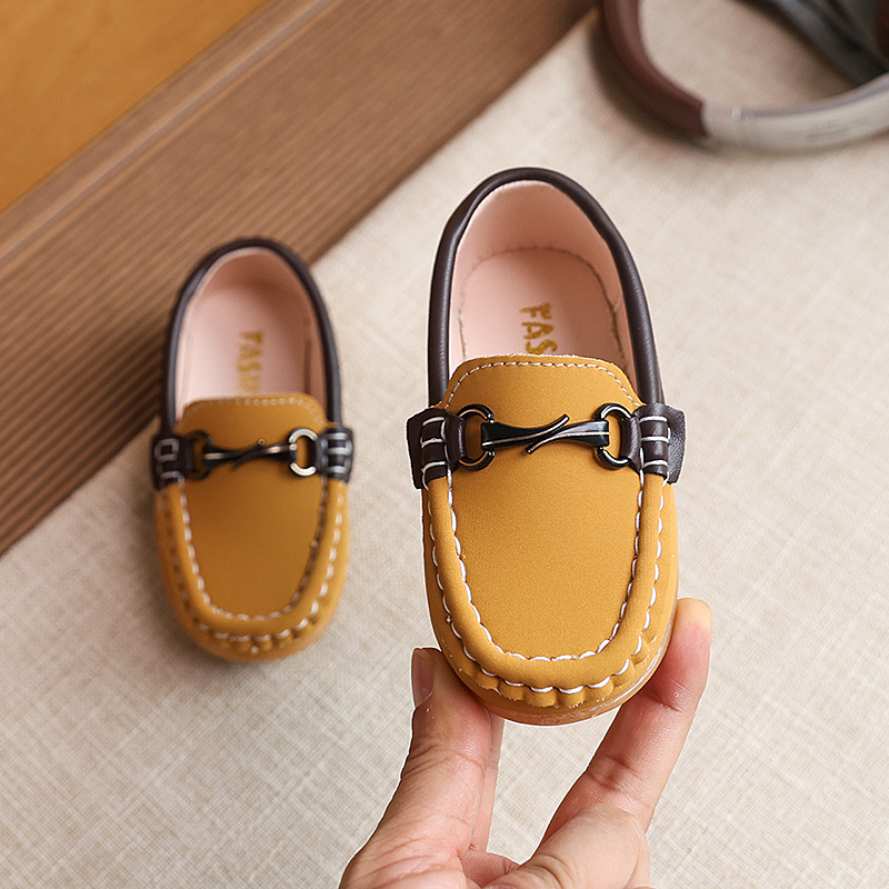 Kožne Slip-On patike za djecu i bebe (1–6 godina) – gornji dio PU, potplat TPR, prozračne, protuklizne