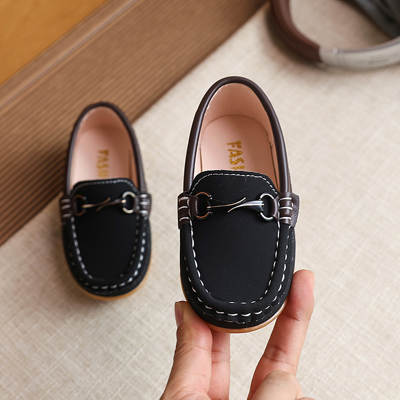 Kožne Slip-On patike za djecu i bebe (1–6 godina) – gornji dio PU, potplat TPR, prozračne, protuklizne