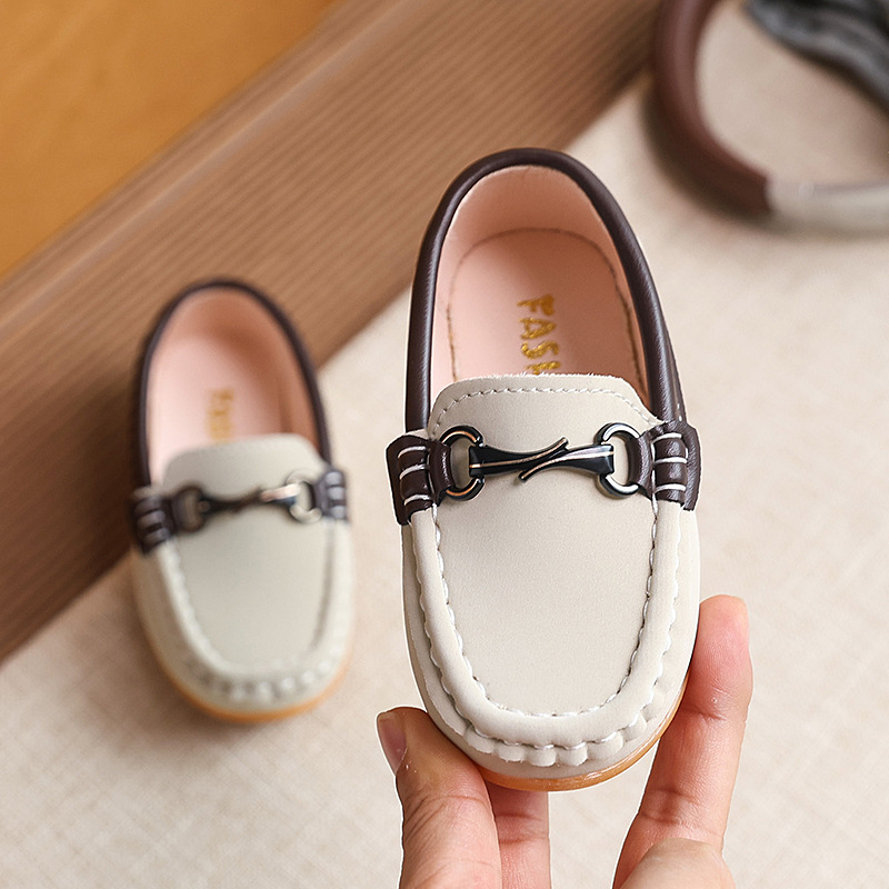 Kožne Slip-On patike za djecu i bebe (1–6 godina) – gornji dio PU, potplat TPR, prozračne, protuklizne