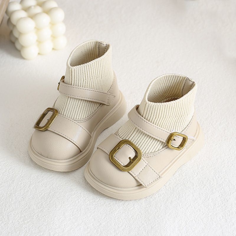 Set kožnih dječjih cipela i čarapa za djecu 0–6 godina, stil princeze, mekana potplat, unisex