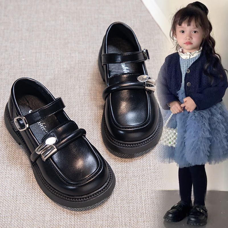 Mergaitėms skirti bateliai su princesės stiliumi, žemo profilio, apvaliu nosimi, mikropluošto viršus, Velcro užsegimas