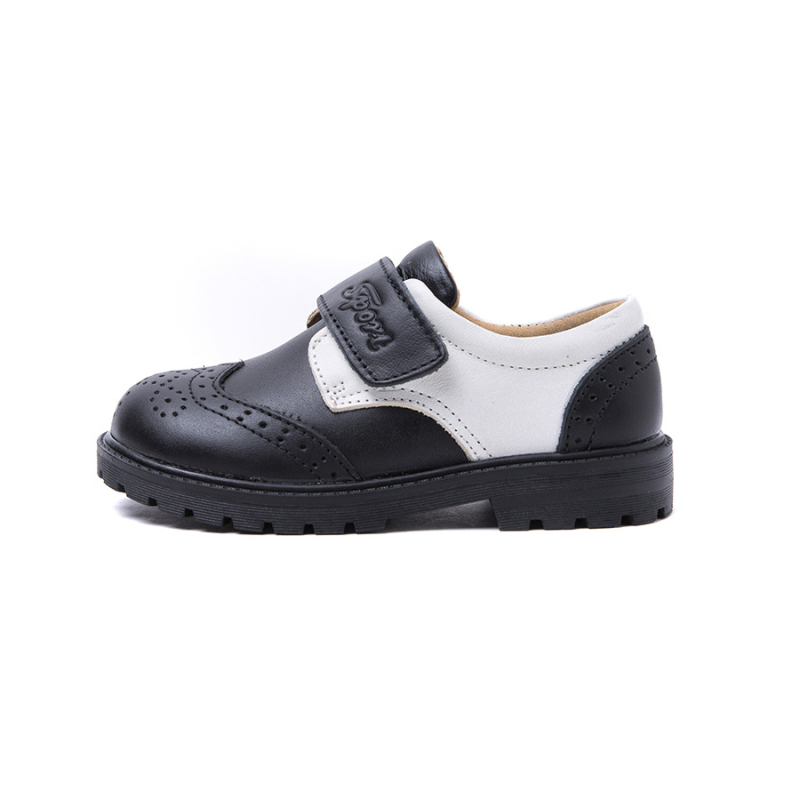Master Bear dječje cipele od prave kože, britanski stil, kopčanje Velcro trakom, gumom potplat, prozračne, protuklizne