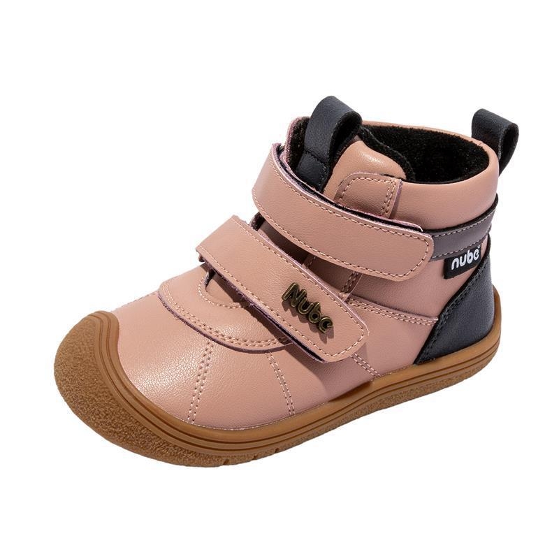 Unisex Martin cipele s Velcro zatvaranjem, kožni gornji dio, gumena potplat, tople zimske cipele za djecu 1-6 godina