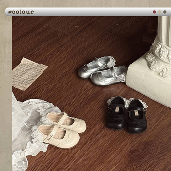 Dječje Mary Jane cipele za djevojčice, ručno izrađene, gornji dio od mekanog mikrovlakna, potplat od prirodnog kaučuka s protukliznom, Velcro zatvarač, antibakterijski ulošci s aktivnim ugljkom, jesen 2025 stil