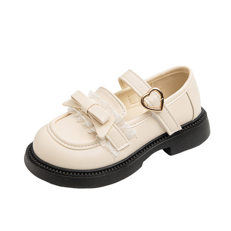 Lány Mary Jane cipő PU bőrből, Velcro zár, alacsony felső rész, vízálló, belső talp műbőr