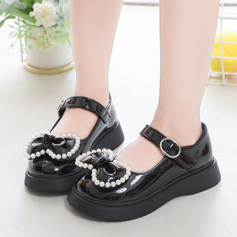 Lányoknak szóló hercegnő-stílusú cipő, felső rész mikrofszövet? Velcro-zárás, PU talpbetét, összetett talp, vízálló