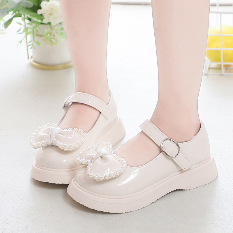 Lányoknak szóló hercegnő-stílusú cipő, felső rész mikrofszövet? Velcro-zárás, PU talpbetét, összetett talp, vízálló