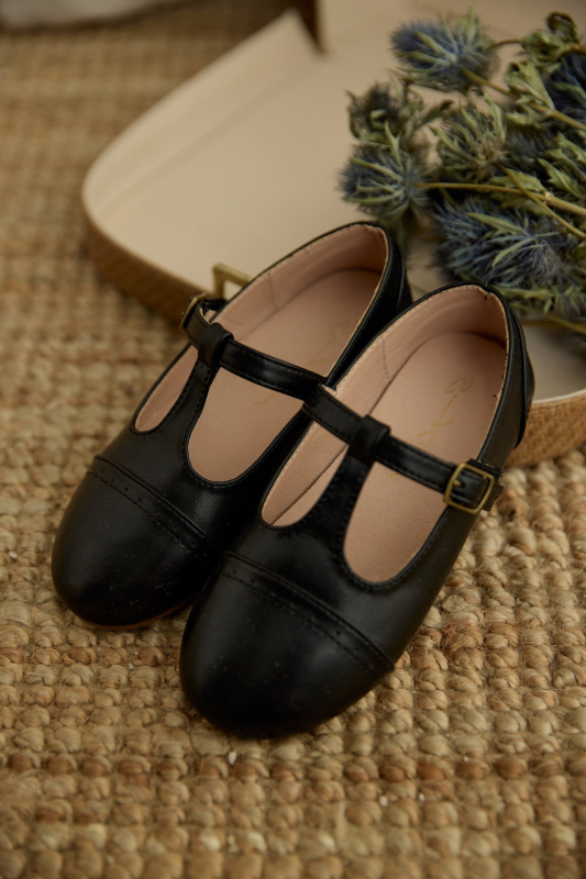 Francuski stil retro Mary Jane tenisice za djevojčice, s T-trakom i Velcro zatvaranjem, niski kroj, gornji dio od sintetičke kože, za djecu od 1 do 6 godina