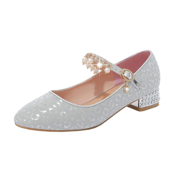 Hercegnő gyerekcipő, alacsony felsőrésszel, bőr belsővel, PU talpbetét, gumitalp, kézzel készített