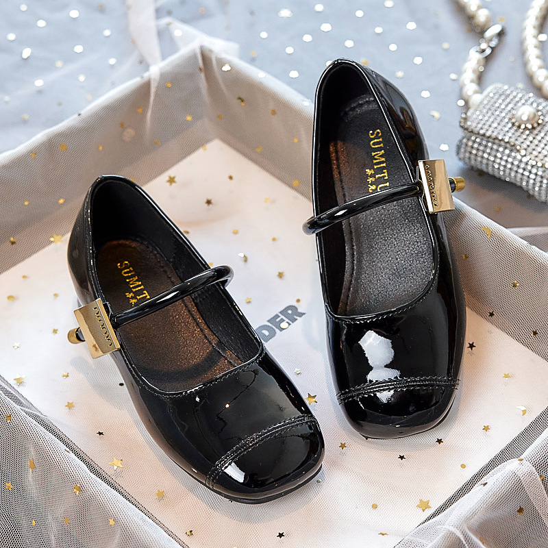 Παπούτσια Mary Jane για κορίτσια, επάνω μέρος Microfiber, σόλα καουτσούκ, χαμηλός αστράγαλος, PU πάτος, vintage στυλ, για όλες τις εποχές