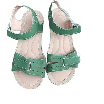 Римски дамски сандали с велкро (Горна част: супер фибър; Подметка: композит; Вътрешност: PU; Форма на пръста: кръгла)