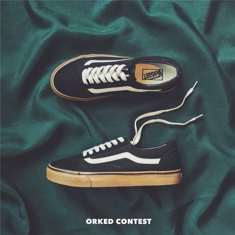 Adidași bărbați din pânză, casual, cu profil redus, respirabili, vârf ascuțit, șireturi