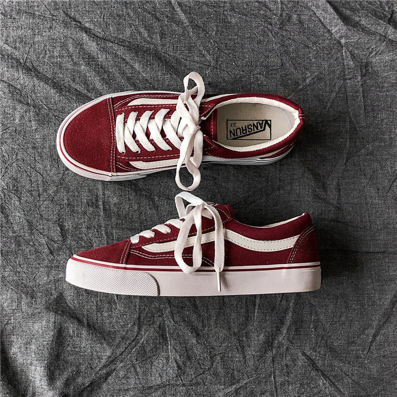 Adidași bărbați din pânză, casual, cu profil redus, respirabili, vârf ascuțit, șireturi