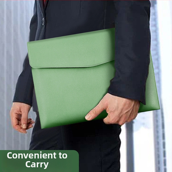 Dokumentu soma no mākslīgās ādas, zīmols Pen and ink ark, preces kods A28, aizvērums ar snap, forma: slīpa (Brand: Pen and ink ark; Model: A28; Material: imitation leather; Style: snap type; Shape: slope)