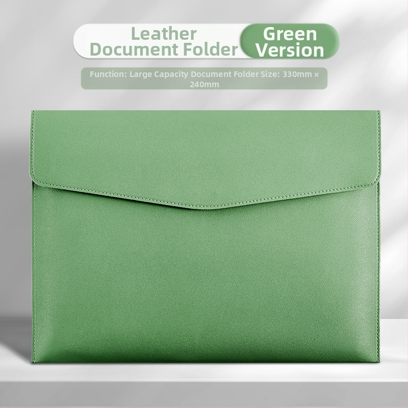 Dokumentu soma no mākslīgās ādas, zīmols Pen and ink ark, preces kods A28, aizvērums ar snap, forma: slīpa (Brand: Pen and ink ark; Model: A28; Material: imitation leather; Style: snap type; Shape: slope)