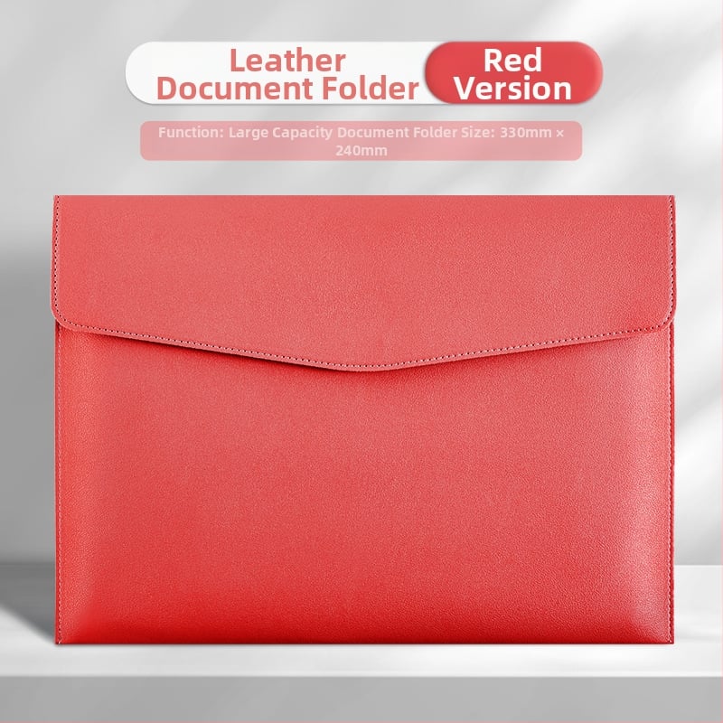 Dokumentu soma no mākslīgās ādas, zīmols Pen and ink ark, preces kods A28, aizvērums ar snap, forma: slīpa (Brand: Pen and ink ark; Model: A28; Material: imitation leather; Style: snap type; Shape: slope)