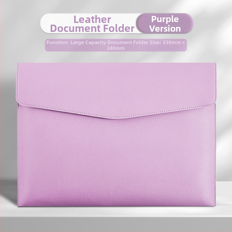 Dokumentu soma no mākslīgās ādas, zīmols Pen and ink ark, preces kods A28, aizvērums ar snap, forma: slīpa (Brand: Pen and ink ark; Model: A28; Material: imitation leather; Style: snap type; Shape: slope)