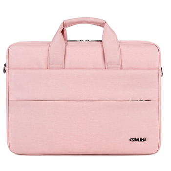 Langli Τσάντα φορητού υπολογιστή με έναν ώμο – Αδιάβροχο ύφασμα Oxford, μονόχρωμο σχέδιο, επένδυση πολυεστέρα, unisex