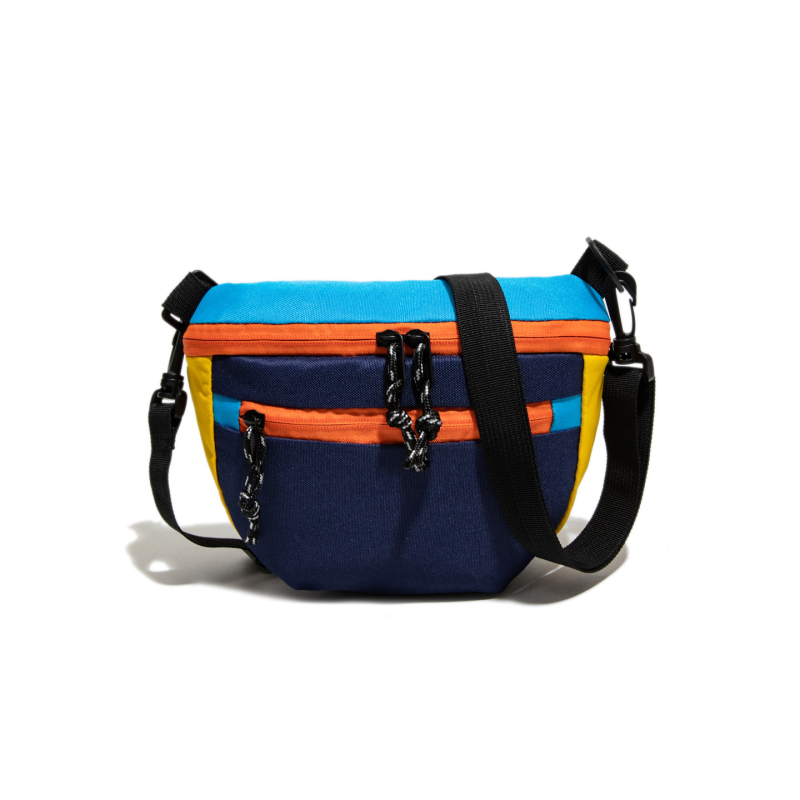 Muška torba za prsa preko ramena - Unisex, Najlon, Prozračna, Ultra lagana, Podstava od poliestera