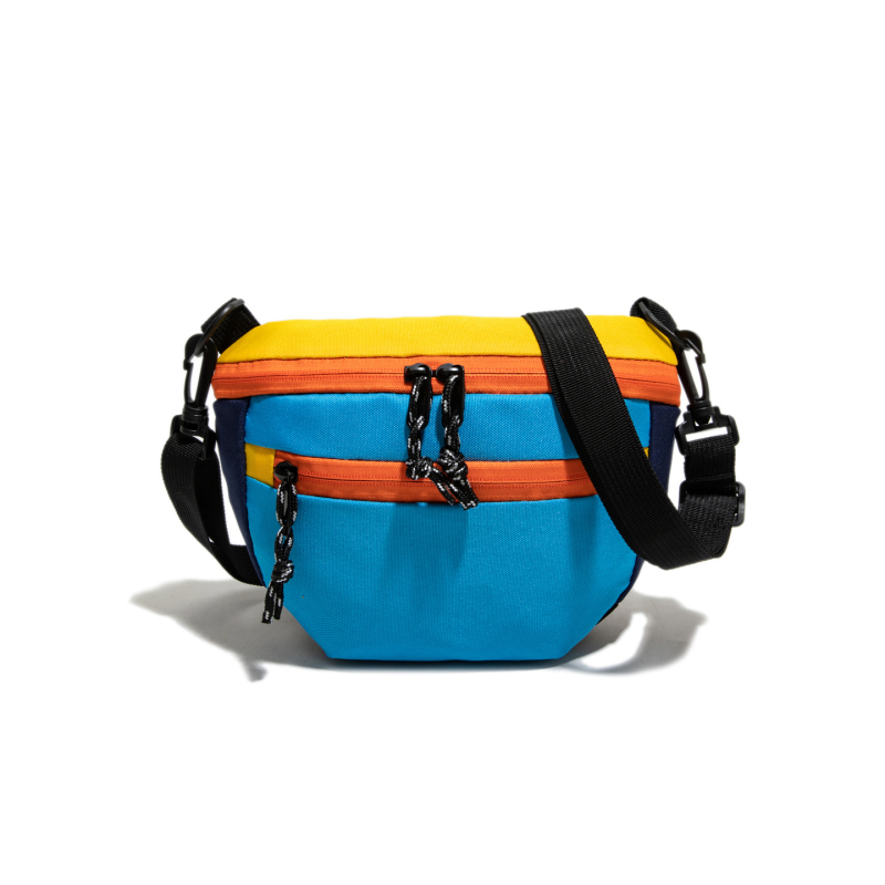 Muška torba za prsa preko ramena - Unisex, Najlon, Prozračna, Ultra lagana, Podstava od poliestera