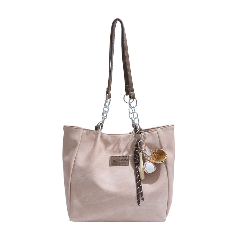 Guiling PU Tote torba, najlonska unutrašnjost, zatvarač, unutarnji džep za mobitel, unutarnja pregrada