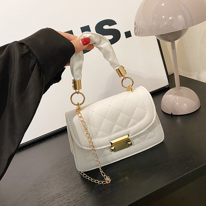 Wumei ženska torba — urban stil, PU materijal, mala kvadratna torba, zaključavanje, poliester podstava