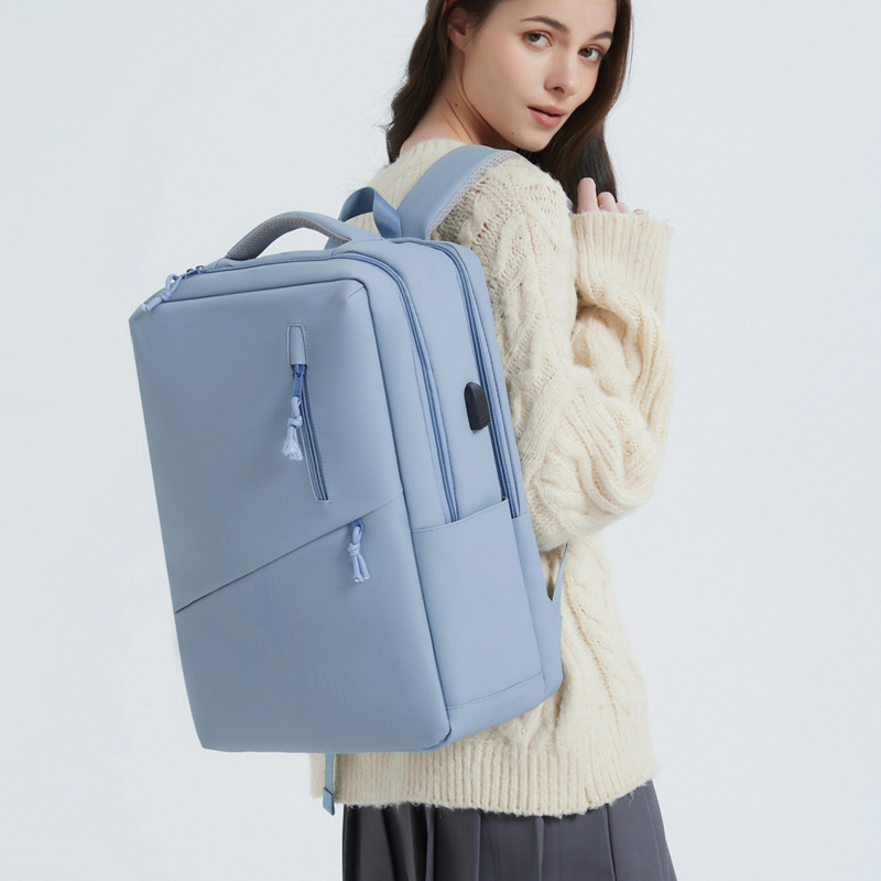 Rucsac de afaceri pentru călătorii, capacitate 36-55 L, material membran, sistem de purtare cu aer, funcție de extindere