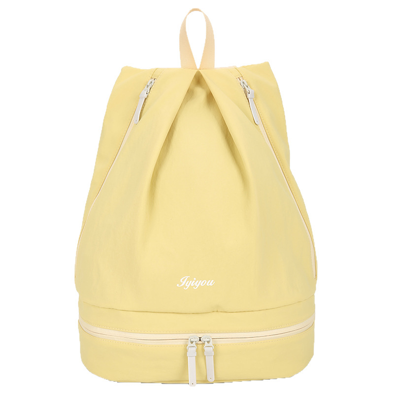 Fitness torba s mokro-suhi odjeljak, vodootporna, najlon materijal, kapacitet ispod 20 L, unisex